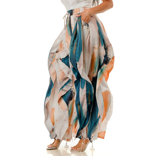 Plus Ruffled Dream Jogger Pant