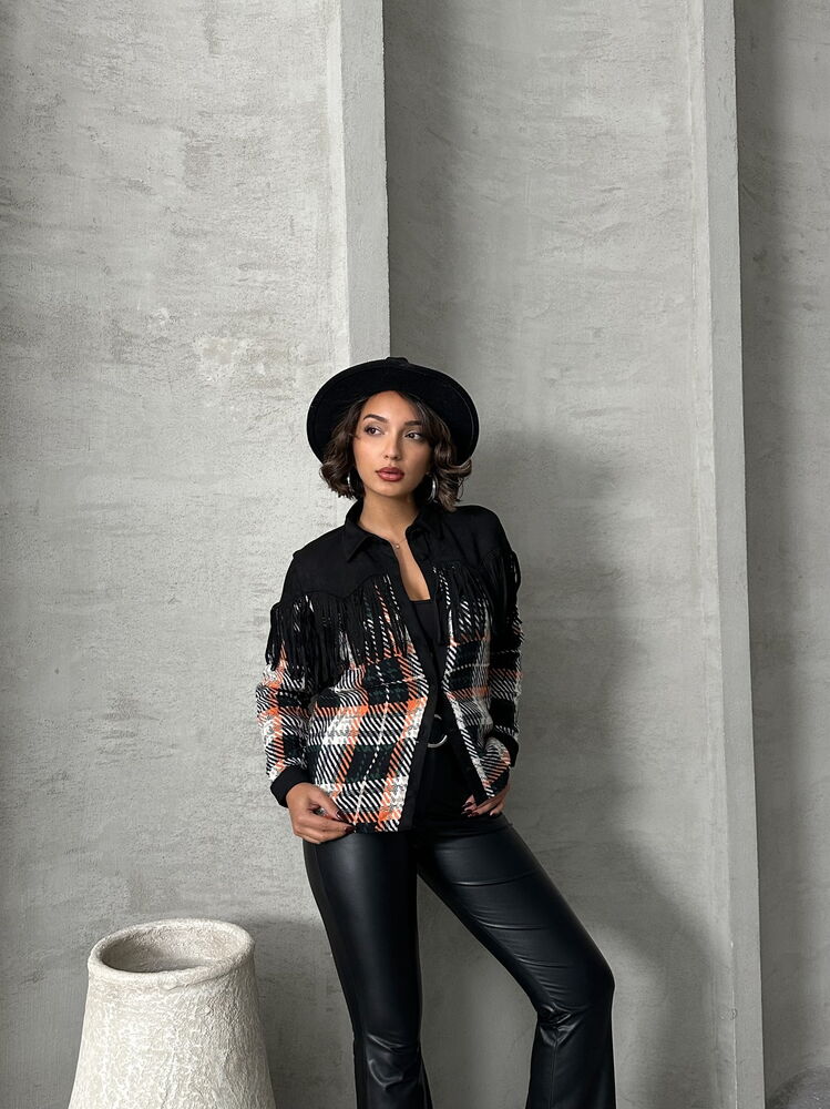 Plaid Shirt - Black