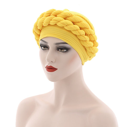 Gele turban (Multiple Color Choices)