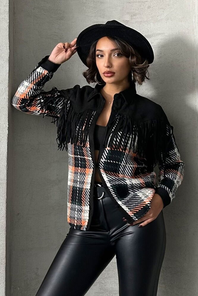 Plaid Shirt - Black