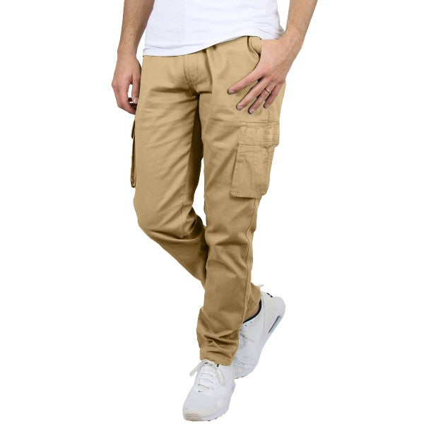 Men's Flex-stretch Cotton Cargo Pants