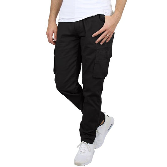 Men's Flex-stretch Cotton Cargo Pants