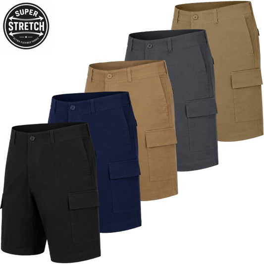 Men's Super Stretch Cargo Shorts