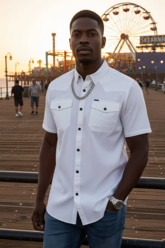 Petersburg Stretch Short Sleeve Shirt