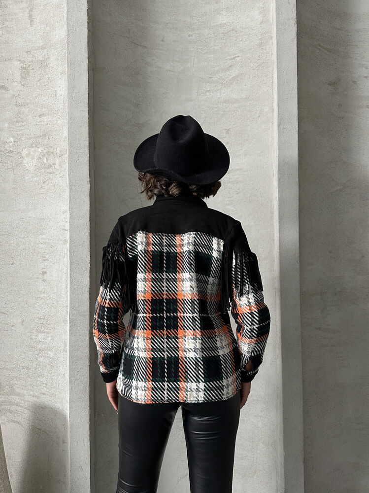 Plaid Shirt - Black
