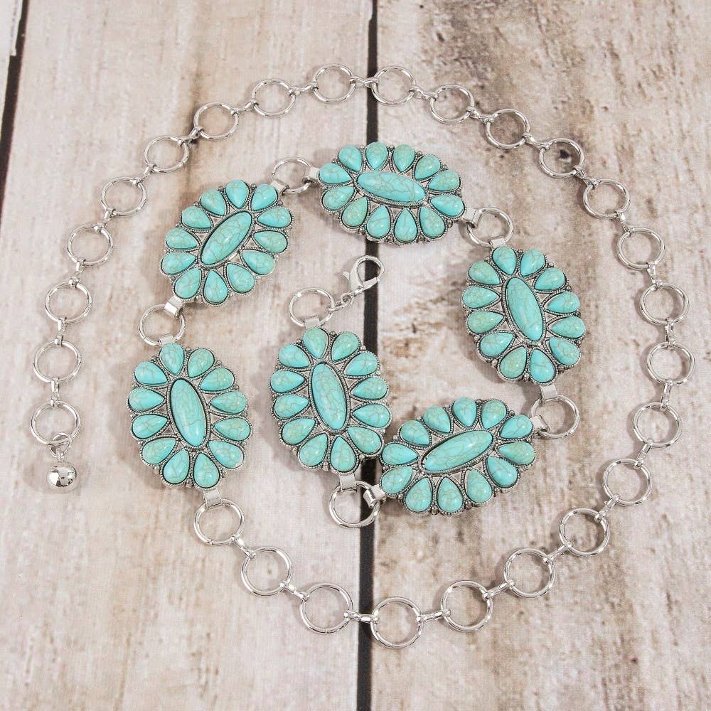 Blossom Cluster Chain Belt