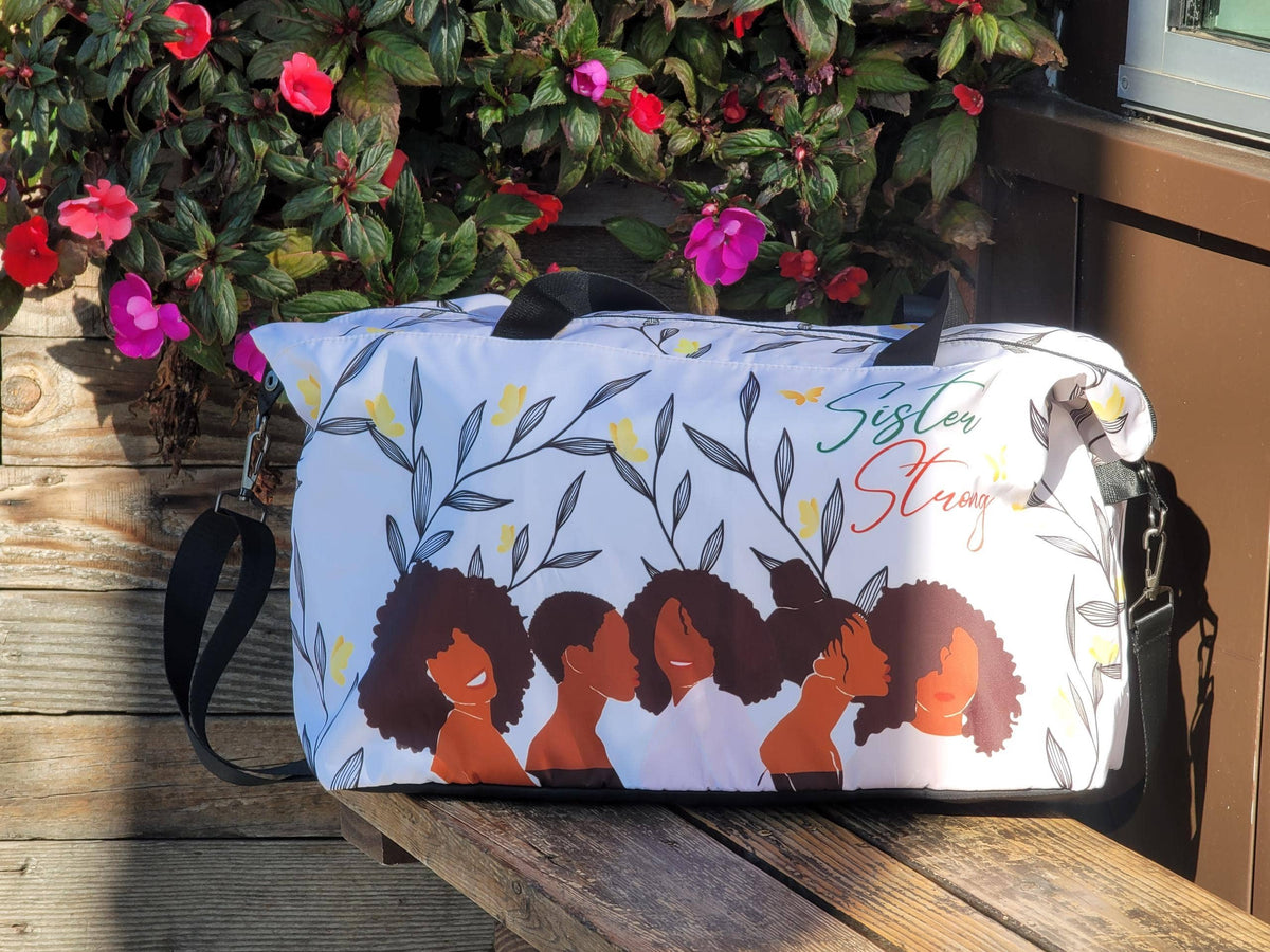 Sister Strong Travel Gym Bag