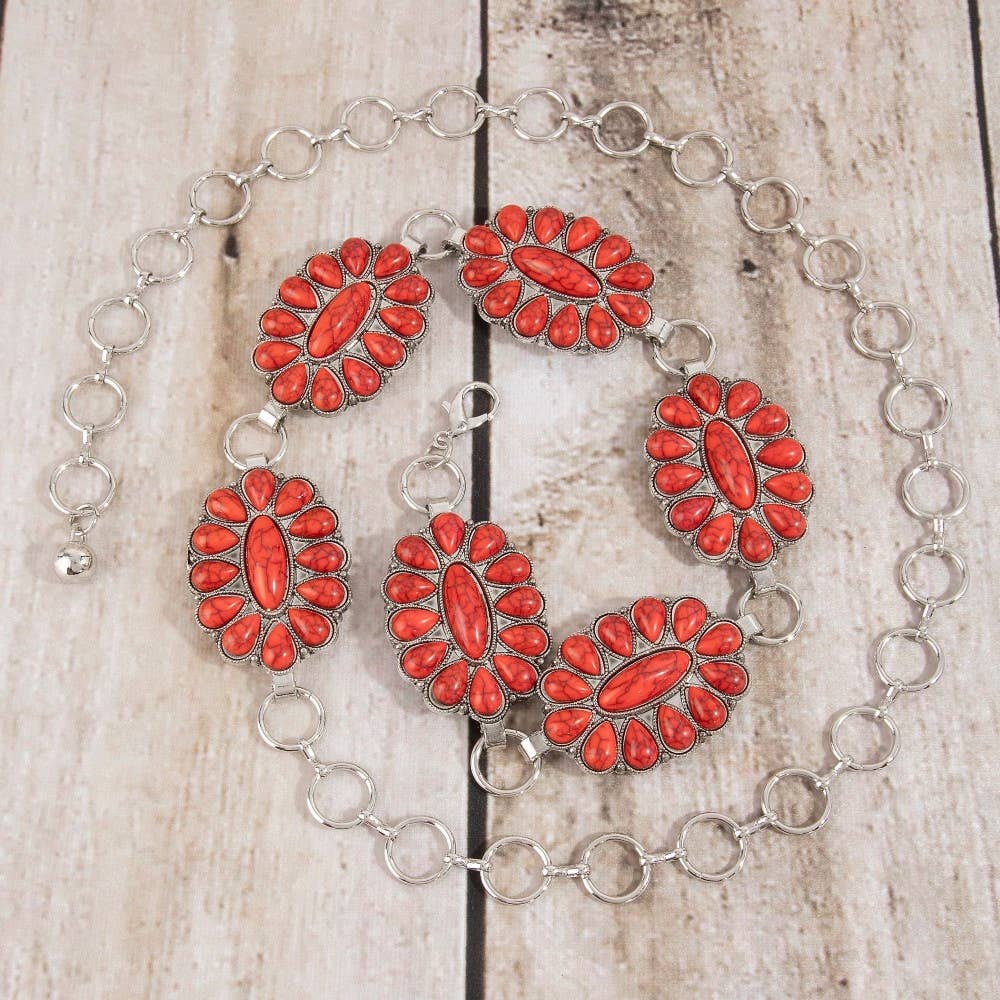 Blossom Cluster Chain Belt