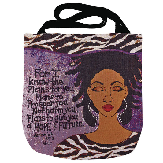 Woven Tote Bag For I Know The Plans