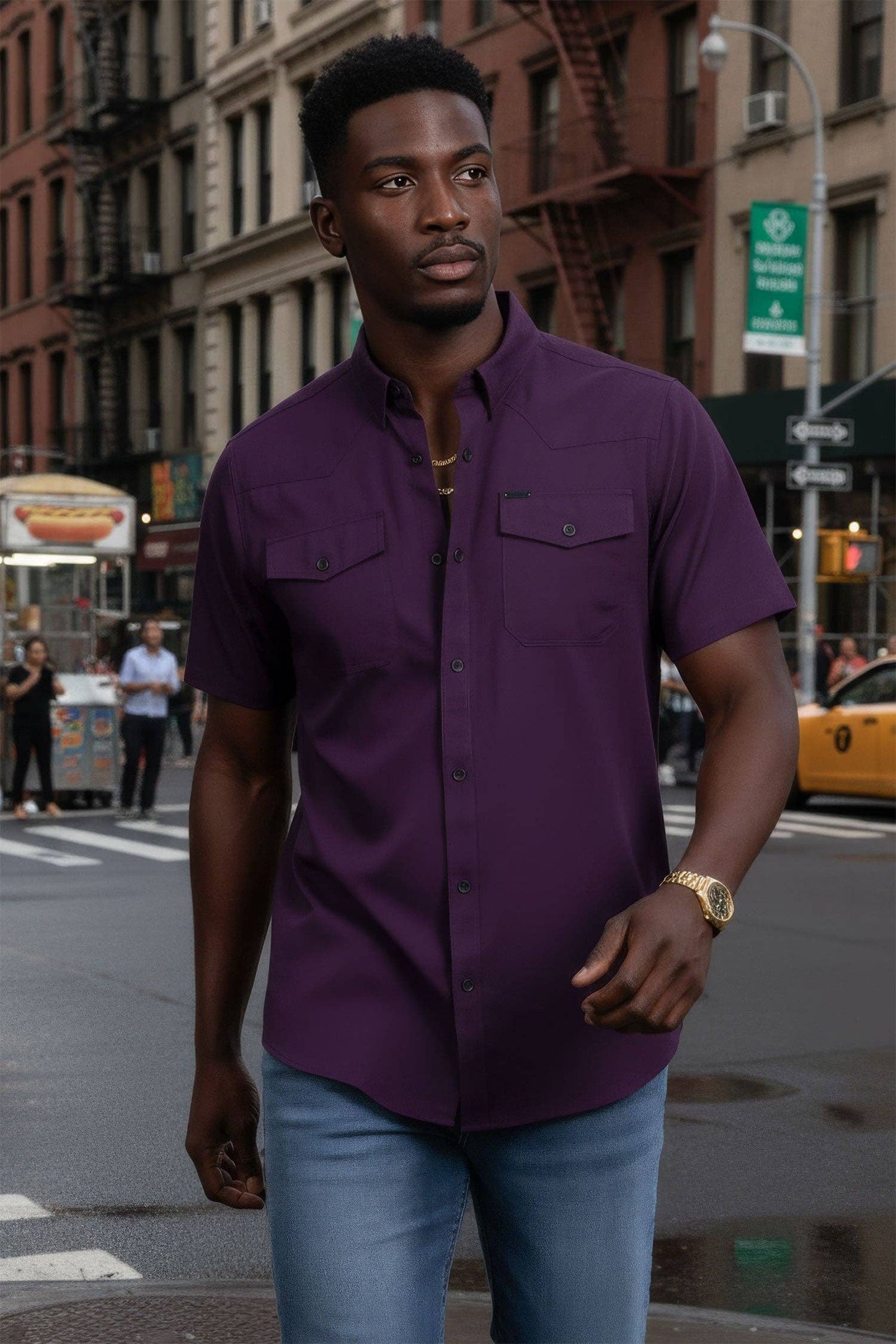 Petersburg Stretch Short Sleeve Shirt