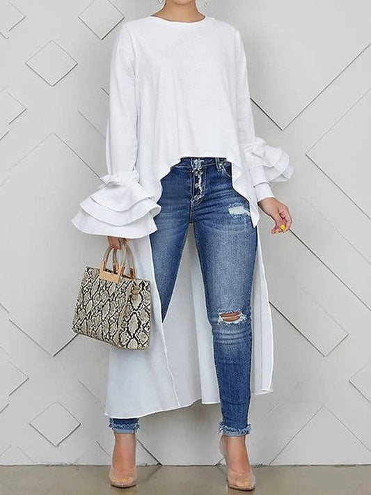High-Low Blouse