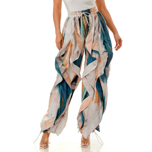 Plus Ruffled Dream Jogger Pant