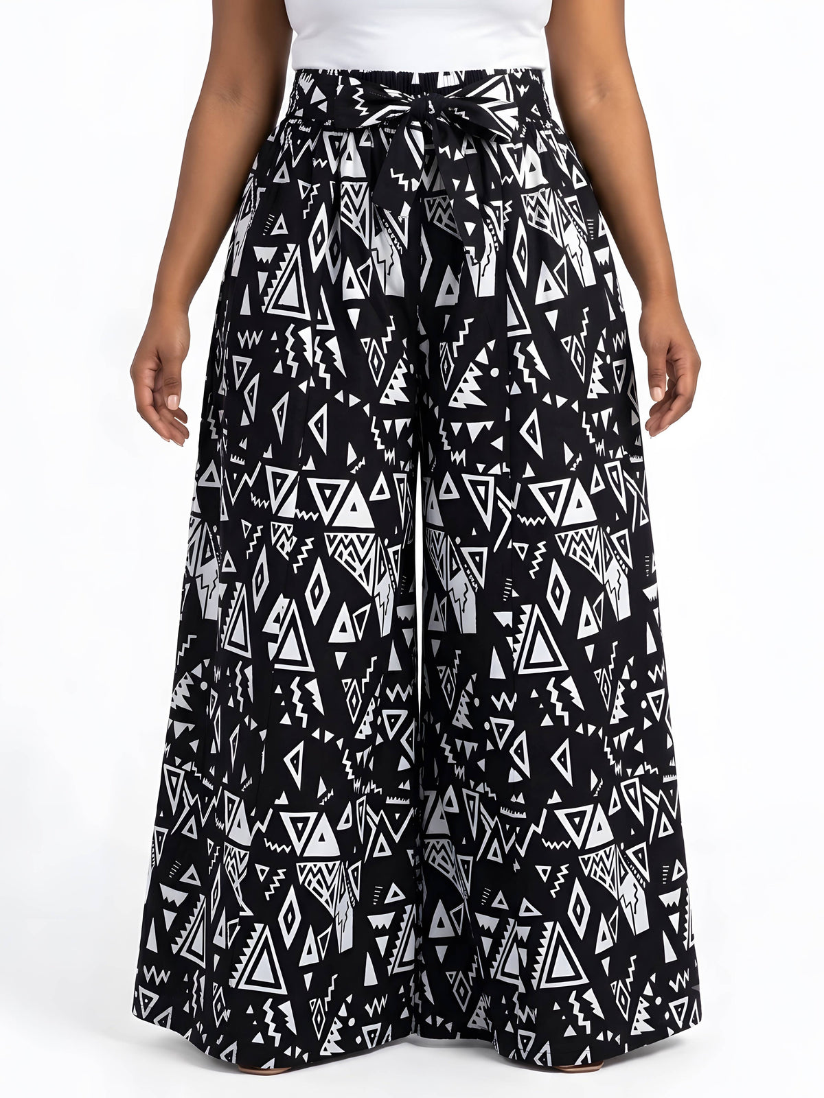 Ankara Wide Palazzo  Pants One Size